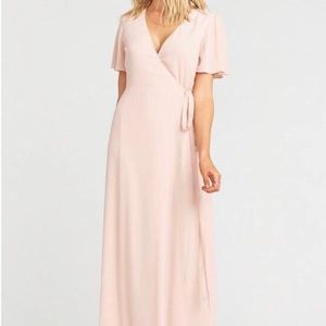 Blush dress